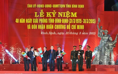 Binh Dinh province celebrates 40th anniversary of liberation - ảnh 1